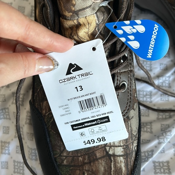 Ozark Trail Men’s Hunting Boots - 13 NWT - Picture 3 of 6